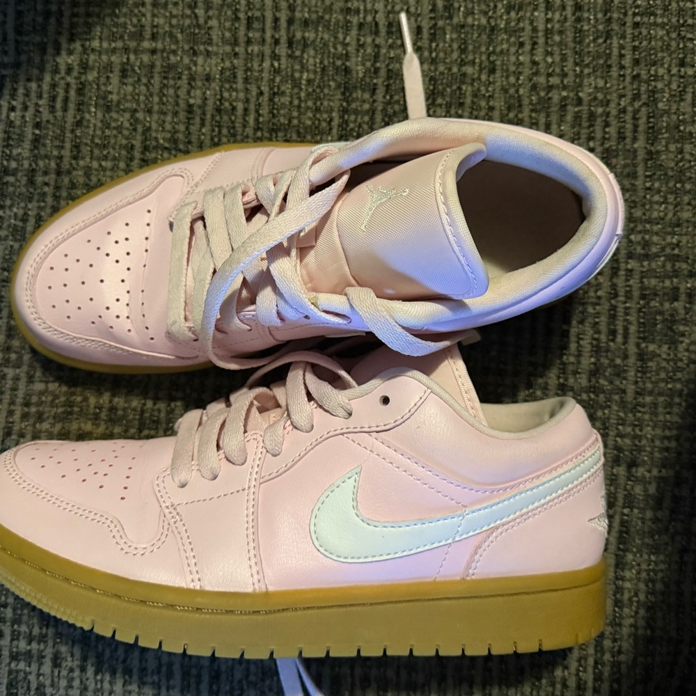 Nike Pink Sneakers with Gum Sole